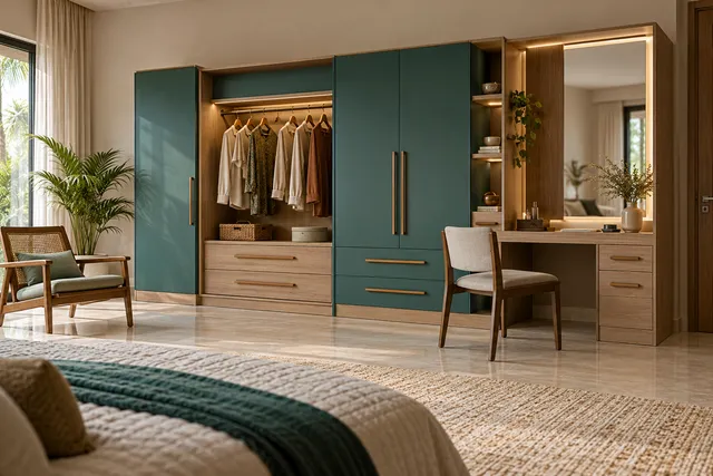 Seated Dressing Study — AI-assisted Wardrobes concept