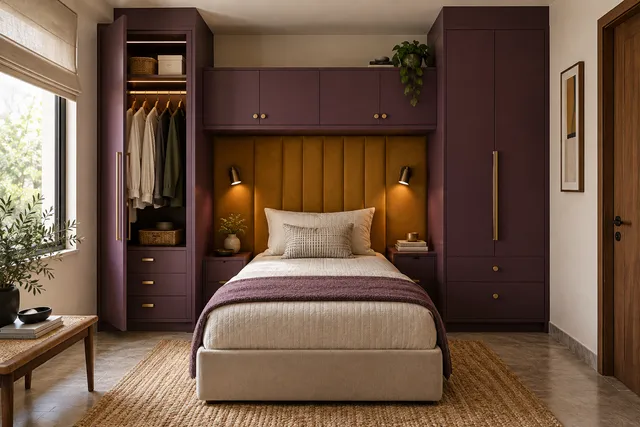 Bedroom Alcove — AI-assisted Wardrobes concept