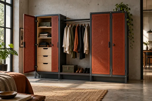 Industrial Modular — AI-assisted Wardrobes concept