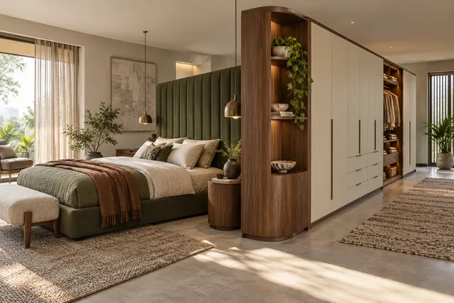 Bed Divider — AI-assisted Wardrobes concept